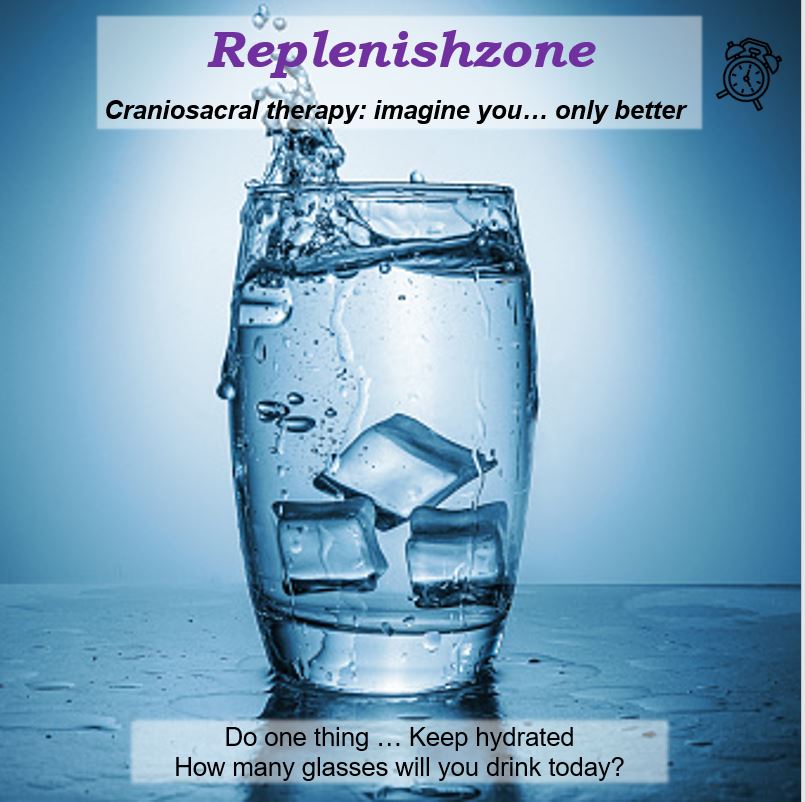 Glass of water - keep hydrated