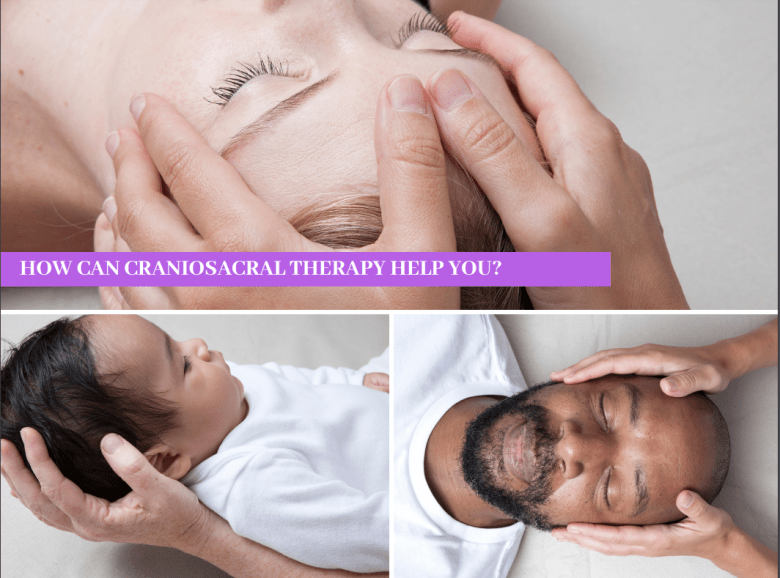 clients receiving craniosacral therapy
